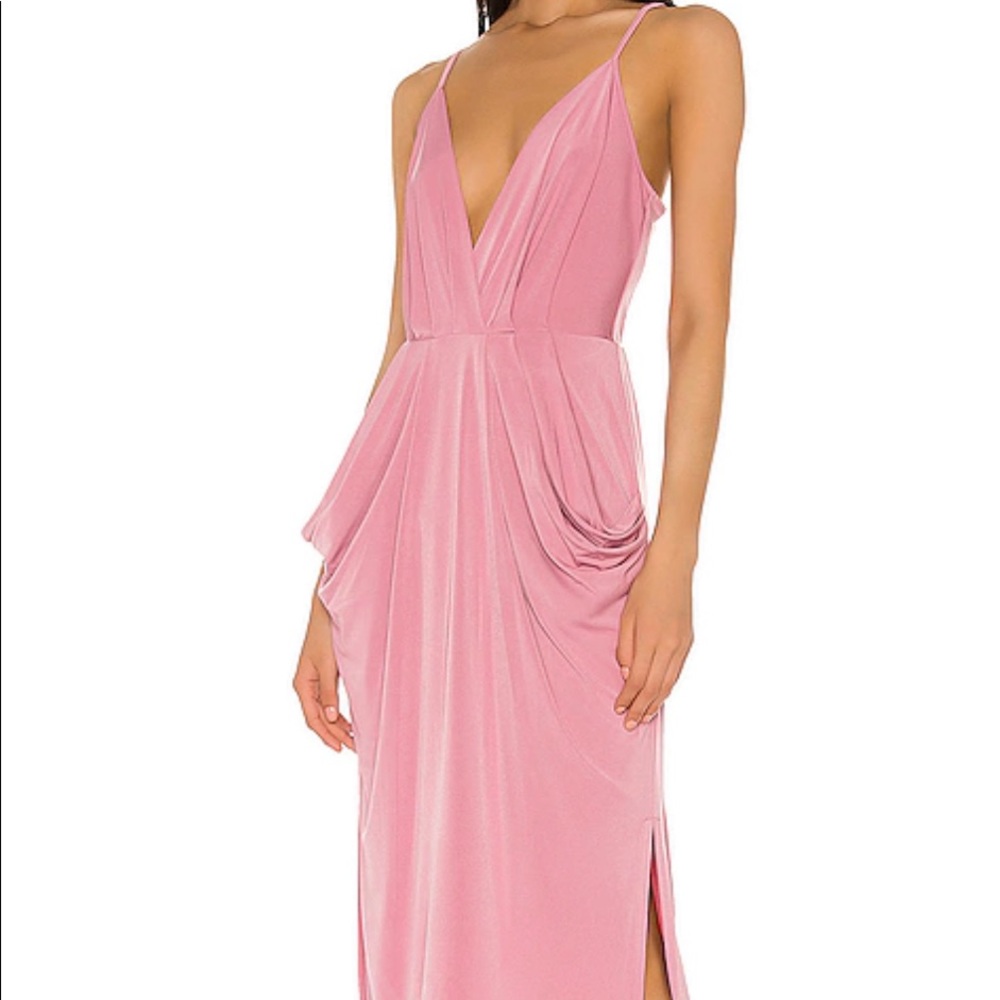 BCBGeneration Faux Wrap Midi Dress NWT